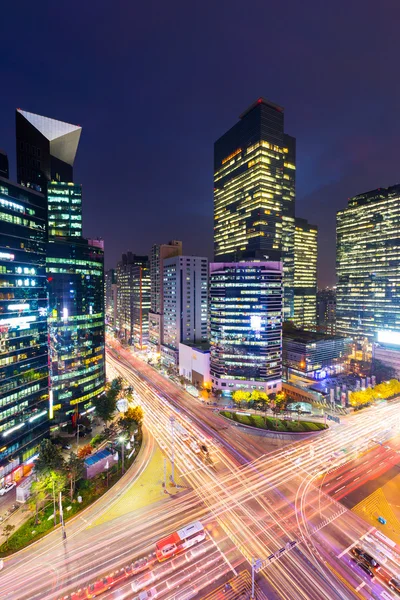 Gangnam district in Seoul — Stock Photo, Image