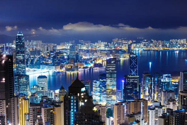 Hong Kong late night — Stock Photo, Image