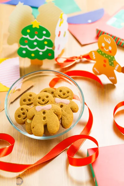 Pão de gengibre para o Natal — Fotografia de Stock