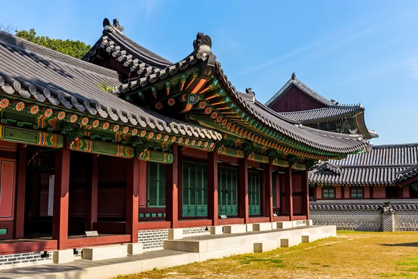 Koreanische historische Architektur — Stockfoto