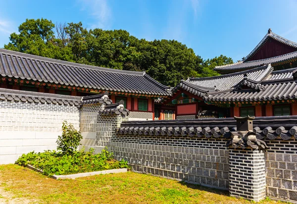 Traditionelle koreanische Architektur — Stockfoto