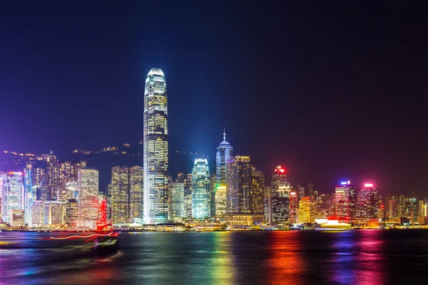 Гонконг міський пейзаж — стокове фото