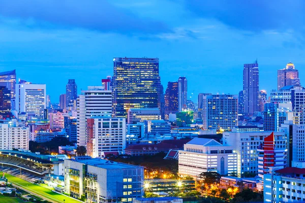 Bangkok città di notte — Foto Stock
