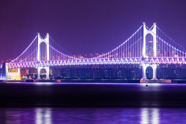 Busan şehir asma köprü ile