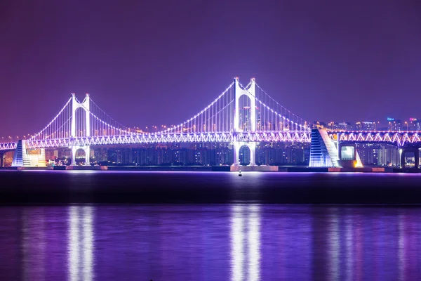 Hängbro i busan — Stockfoto