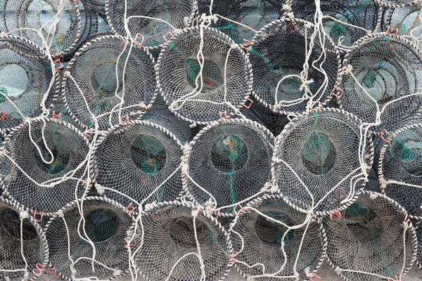 Empty traps for capture seafood — Stock Photo, Image