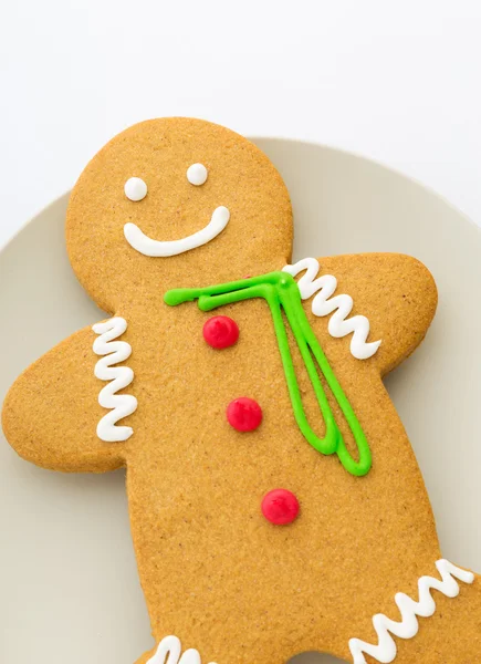 Soubory cookie perník muž — Stock fotografie