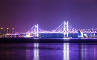 Busan şehir asma köprü ile
