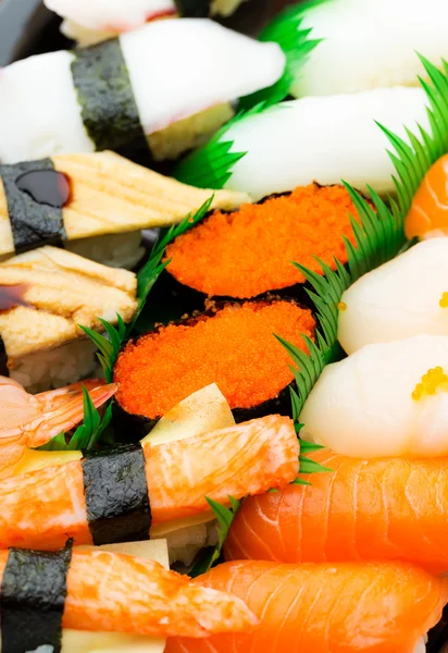 Stánek s jídlem suši — Stock fotografie