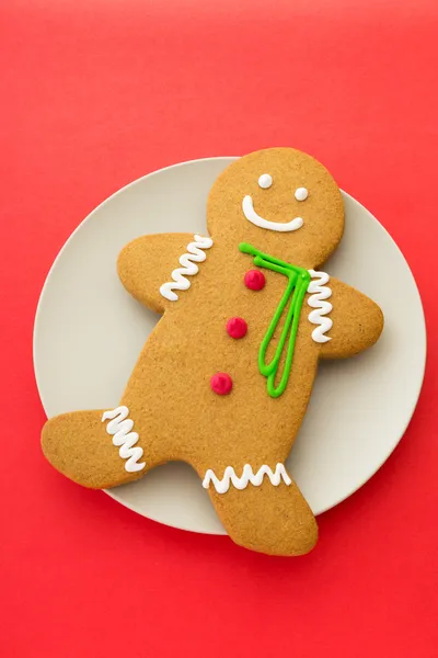 Lebkuchen zu Weihnachten — Stockfoto