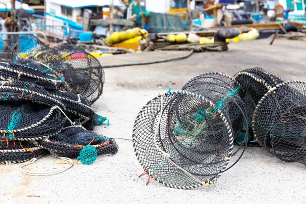 捕捞渔业的陷阱 — 图库照片