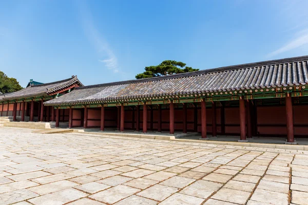 Alte koreanische traditionelle Architektur — Stockfoto