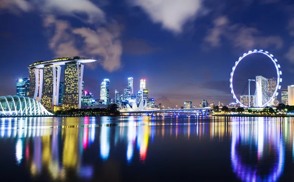 Linha do horizonte de Singapura — Fotografia de Stock