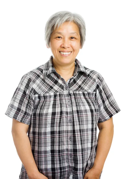 Asian old woman — Stock Photo, Image