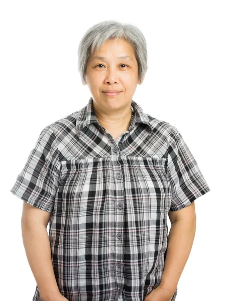 Asian old woman — Stock Photo, Image