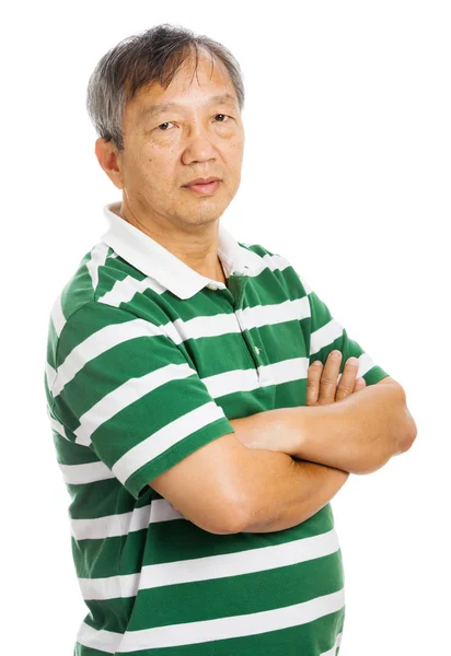 Senior asiatico uomo — Foto Stock