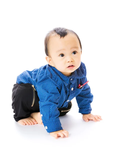 Asian baby boy — Stock Photo, Image