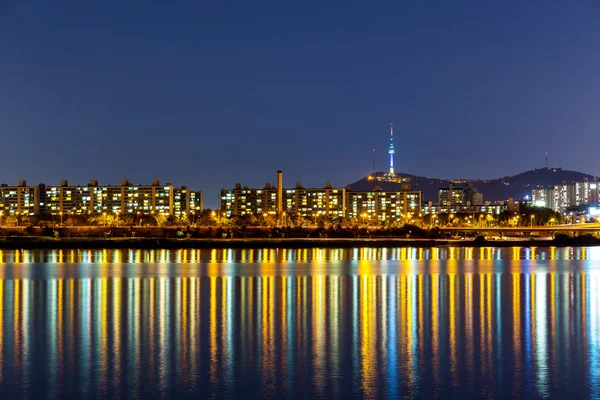 Seoul skyline — Stock Photo, Image