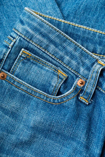 Jeans pocket — Stock Photo, Image