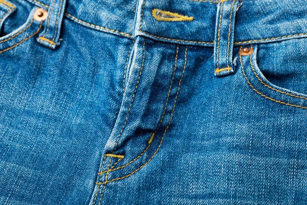 Jeans zip up — Stock Photo, Image