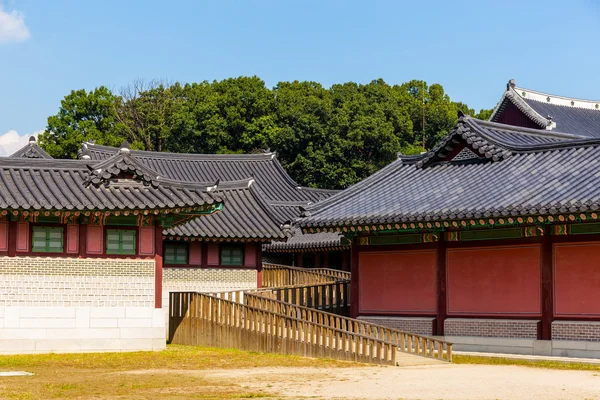 Arquitetura coreana tradicional — Fotografia de Stock