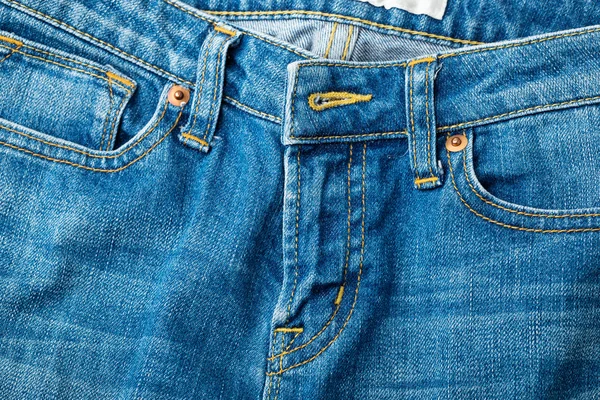 Jeans zip up — Stock Photo, Image