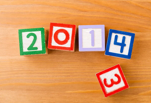 Bloc de jouets pour 2013 à 2014 — Photo