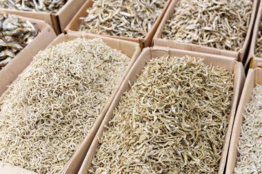 kurutulmuş smal tuzlu balık