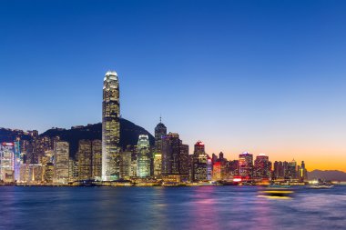 Hong kong manzarası