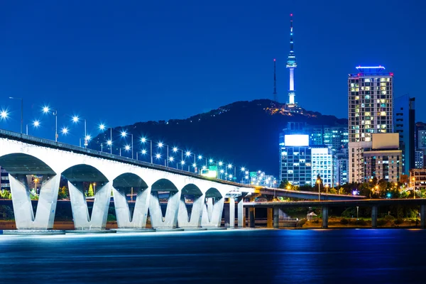 Notte di Seoul — Foto Stock