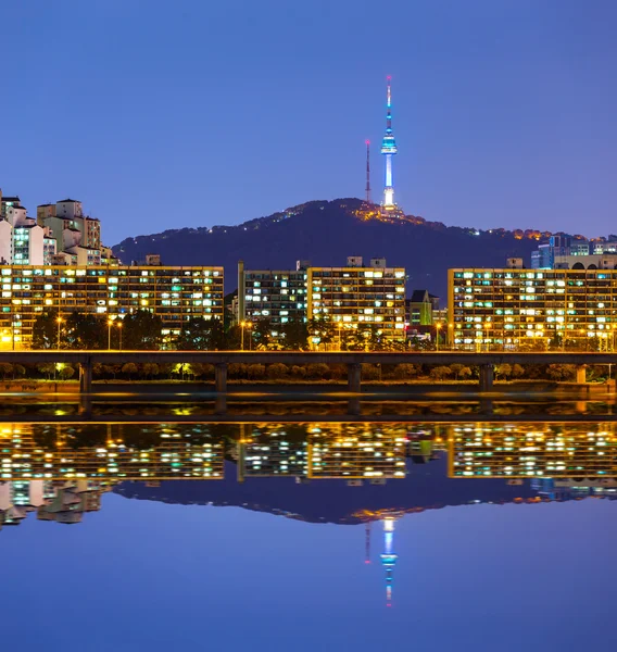 Seoul City — Stockfoto