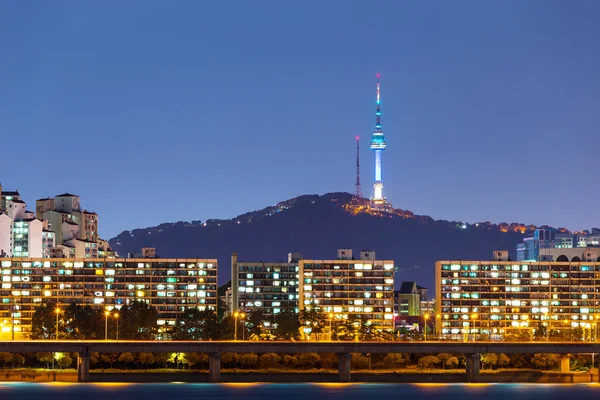 Seoul skyline — Stock Photo, Image