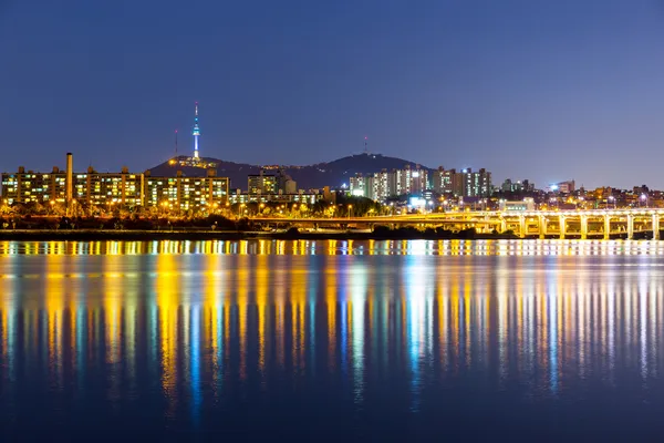 Han River in Seoul — Stock Photo, Image