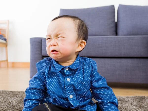 Menino chorando — Fotografia de Stock