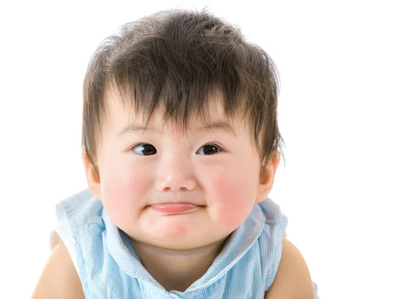 Aziatische little girl glimlach — Stockfoto