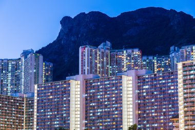 Kowloon hong Kong'da bir yerleşim bölgesi