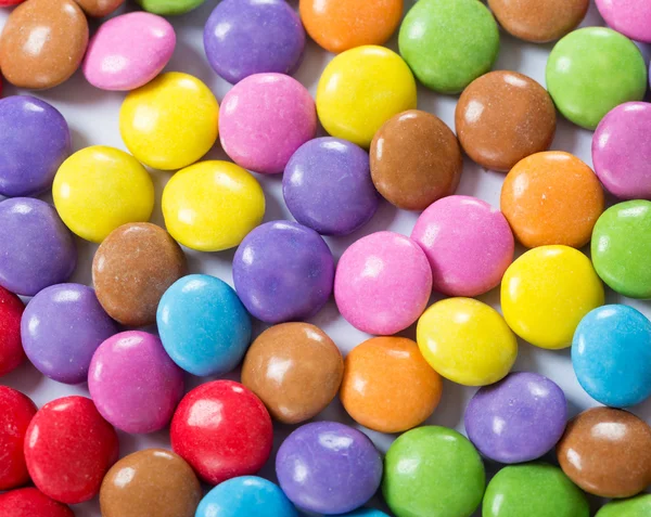 Colourful Chocolate bean — Stock Photo, Image