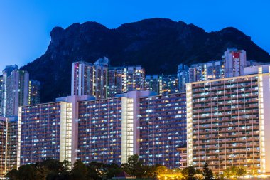 Kowloon hong Kong'da bir yerleşim bölgesi