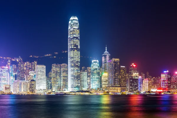 Hong kong gece — Stok fotoğraf