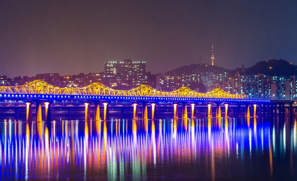 Seoul skyline — Stock Photo, Image