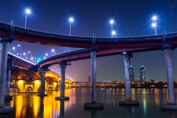 Freeway in Seoul — Stock Photo, Image