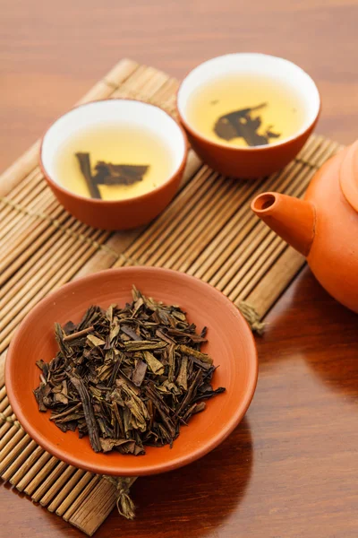 中国茶の儀式 ストック画像
