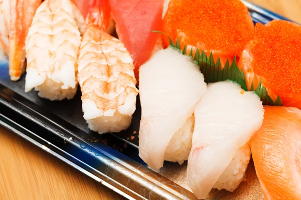 Různé japonské sushi — Stock fotografie