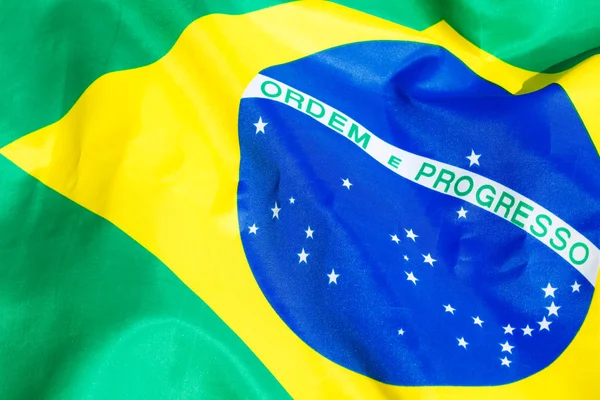 Bandera de Brasil — Foto de Stock