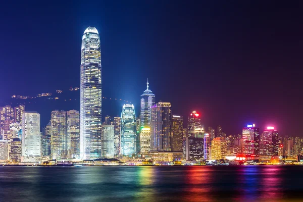 Hong kong gece — Stok fotoğraf