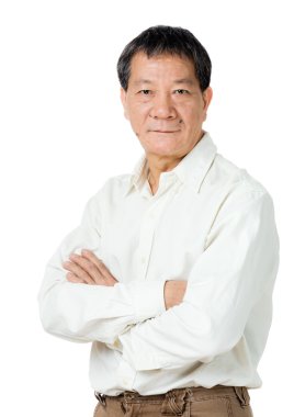 Asyalı yaşlı adam