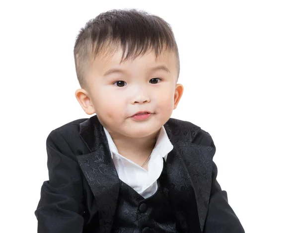 Business baby porträtt — Stockfoto