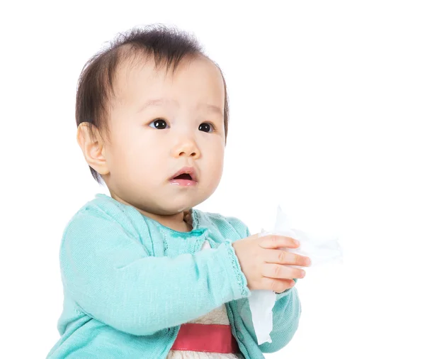 Asiatisk baby portræt - Stock-foto