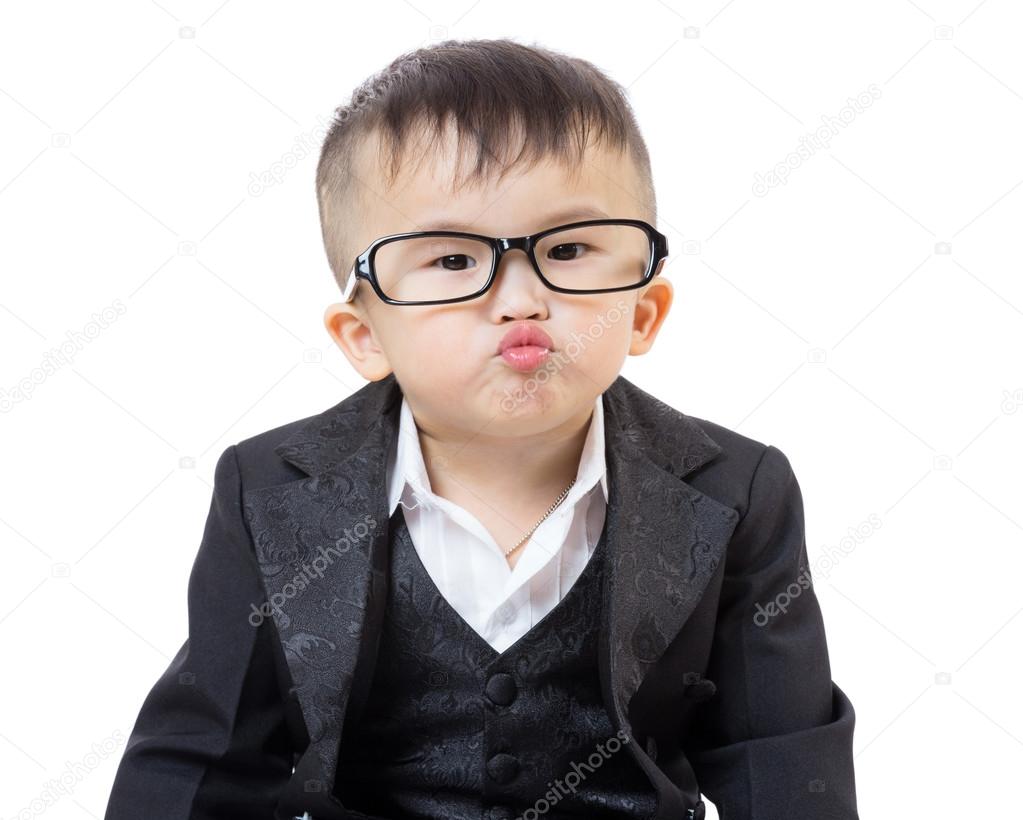 Little boy pout lip Stock Photos, Royalty Free Little boy pout lip Images |  Depositphotos