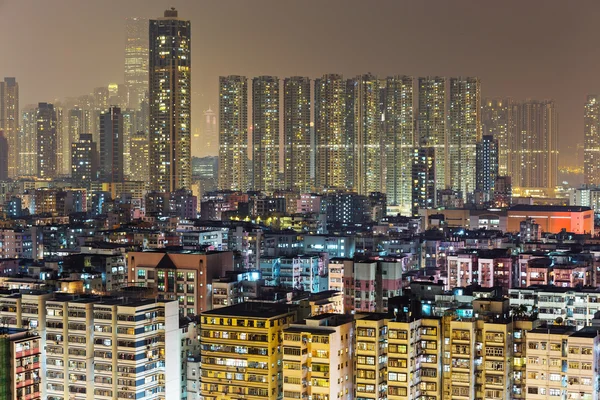 Centro da cidade em Hong Kong — Fotografia de Stock